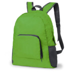 Рюкзак складной MENDY, зеленый, 43х32х12 см, 100% полиэстер 