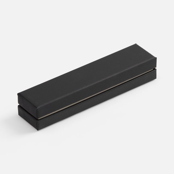 Ручка шариковая Keskus Soft Touch в футляре, черная (Изображение 4)