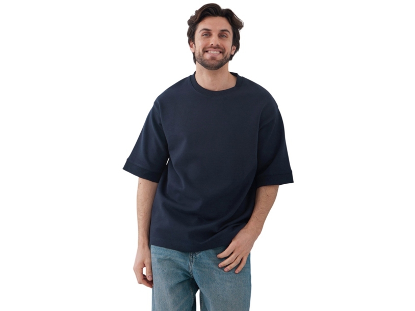 Футболка Gamma.01 мужская (темно-синий) 2XL (Изображение 4)