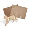 Деревянный 3d пазл Котик (Изображение 3)