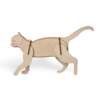 Деревянный 3d пазл Котик (Изображение 6)