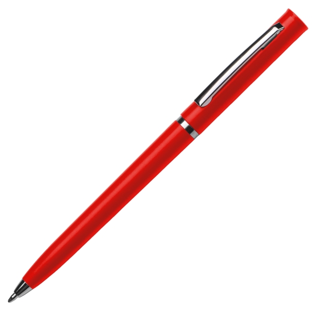 Ручка пластиковая шариковая Navi Simple (красный)  (Изображение 2)