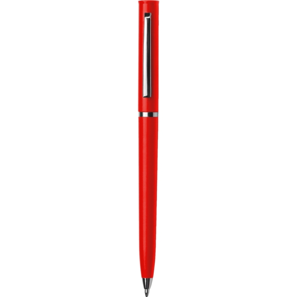 Ручка пластиковая шариковая Navi Simple (красный)  (Изображение 3)