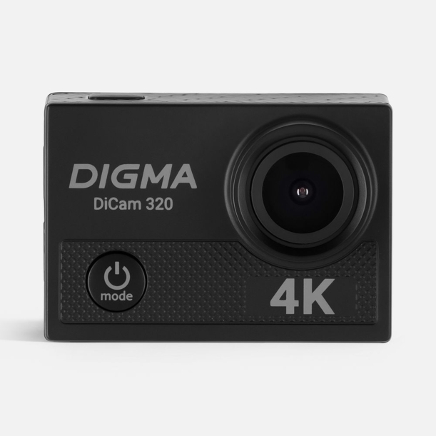 Экшн-камера Digma DiCam 320, черная (Изображение 3)