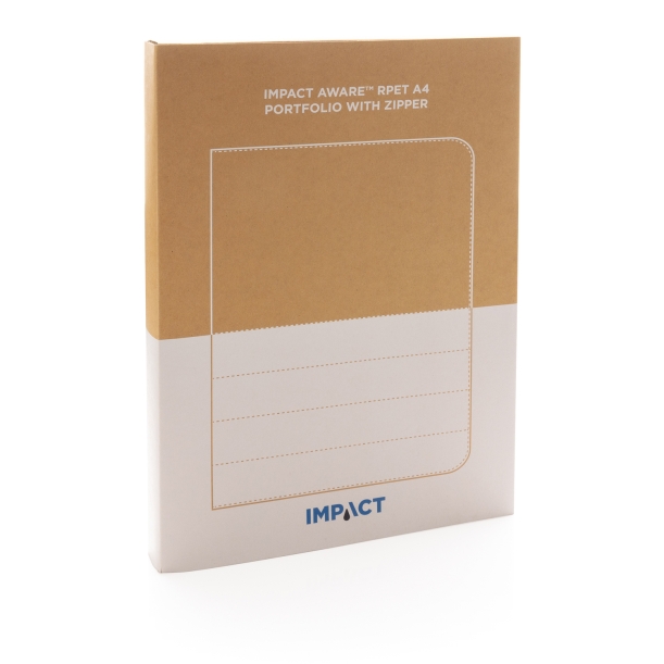 Органайзер Impact из RPET AWARE™ на молнии, А4 (Изображение 11)
