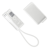 Кабель зарядный выдвижной USB Ultra Link  60W 3-в-1 на Lightning, Micro-USB, Type-C «U50» 2,4 A, Quick Charge в пластиковом футляре, белый (Изображение 3)