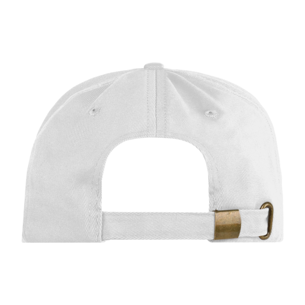 Бейсболка STAN 5 клиньев хлопок, 260, 112 (Белый) (Изображение 4)