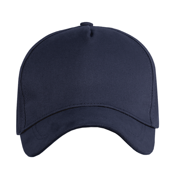 Бейсболка STAN 5 клиньев хлопок, 260, 112 (Тёмно-синий) (Изображение 2)
