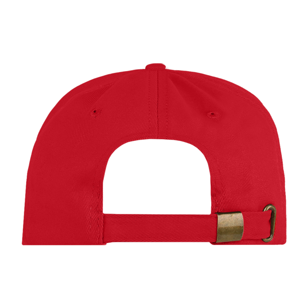 Бейсболка STAN 5 клиньев хлопок, 260, 112 (Красный) (Изображение 3)