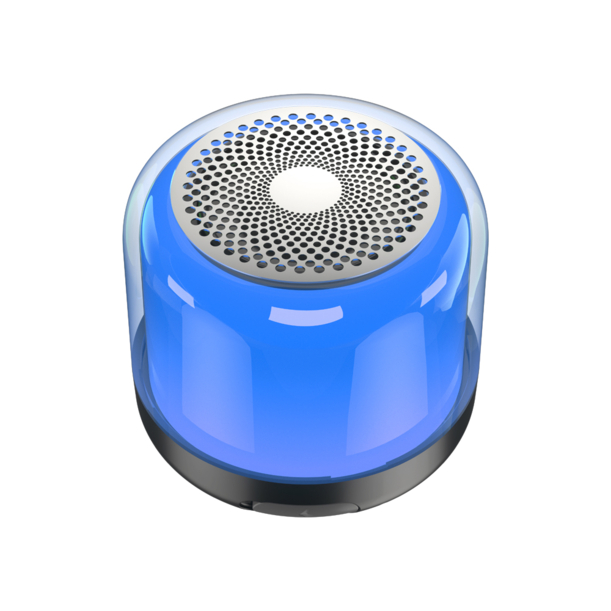 Колонка беспроводная MyTone Light Sound со светомузыкой, черная (Изображение 1)