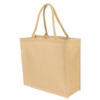 Сумка из джута Caravan Jute, размер 36*40*21 см, бежевая (Изображение 2)