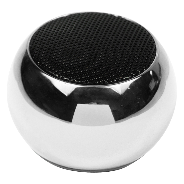 Колонка беспроводная  MyTone Mini Sound, серебристая металлик (Изображение 1)