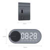 Колонка беспроводная  MyTone Sound Clock c часами,  белая (Изображение 2)