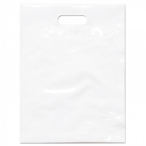 Пакет ПВД 20*30+3, 80 мкм, белый, pantone White (Изображение 1)