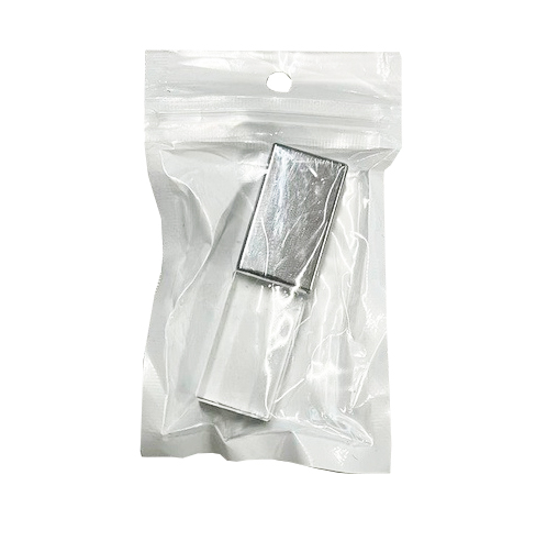 Флеш накопитель USB 2.0 Кристалл, металл/стекло, прозрачный/серебристый, подсветка белым,16 GB (Изображение 8)