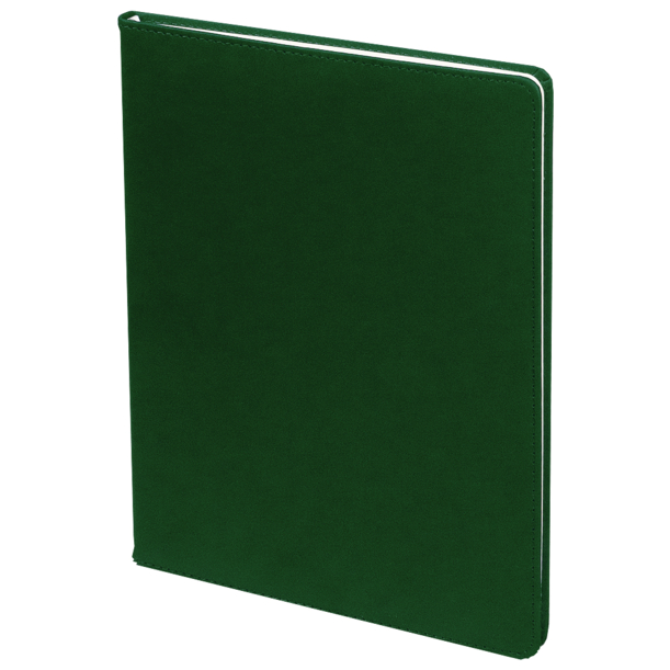 Еженедельник Classic Soft A4, зеленый, недатированный, в твердой обложке (Изображение 1)