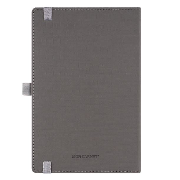 Ежедневник Alfa Note Pasu А5, серый/серый,  недатированный, в твердой обложке (Изображение 3)