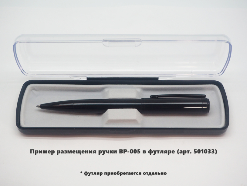 Ручка шариковая, Grand металлическая, черная (Изображение 3)