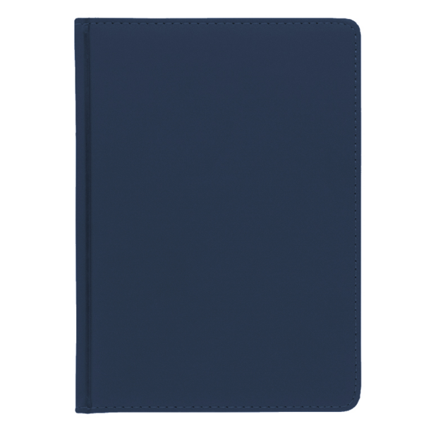 Ежедневник Classic Soft А5, темно-синий, недатированный, в твердой обложке (Изображение 3)