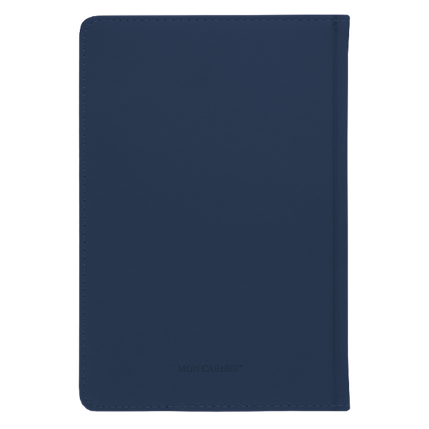 Ежедневник Classic Soft А5, темно-синий, недатированный, в твердой обложке (Изображение 4)