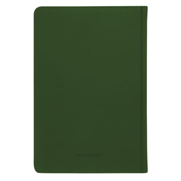 Ежедневник Classic Soft А5, зеленый, недатированный, в твердой обложке (Изображение 4)