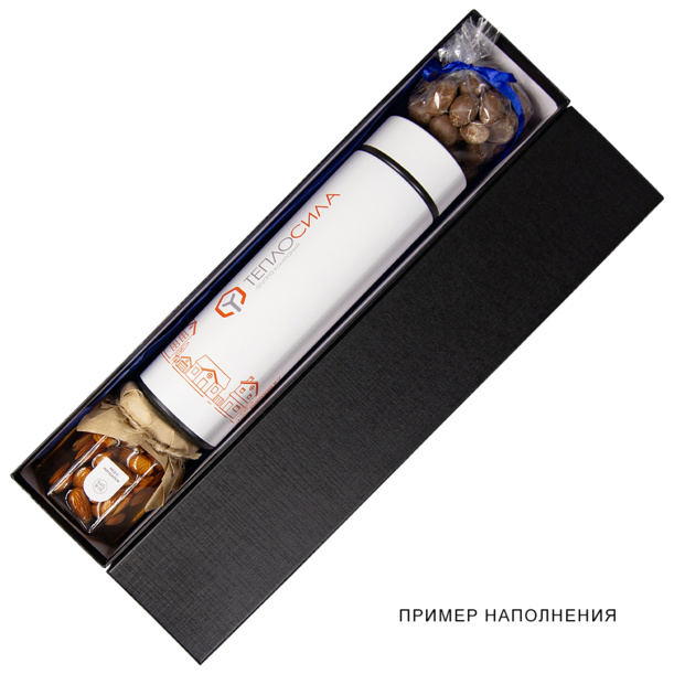Коробка подарочная Solution, черная, размер 34,5*8*7,5 см (Изображение 3)