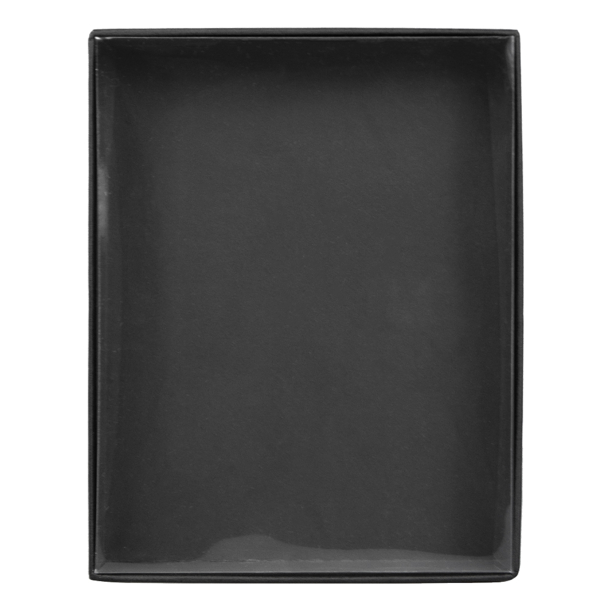 Коробка подарочная, черная Solution Superior, размер 23*17,9*3,1 см, под ежедневник в суперобложке (Изображение 3)