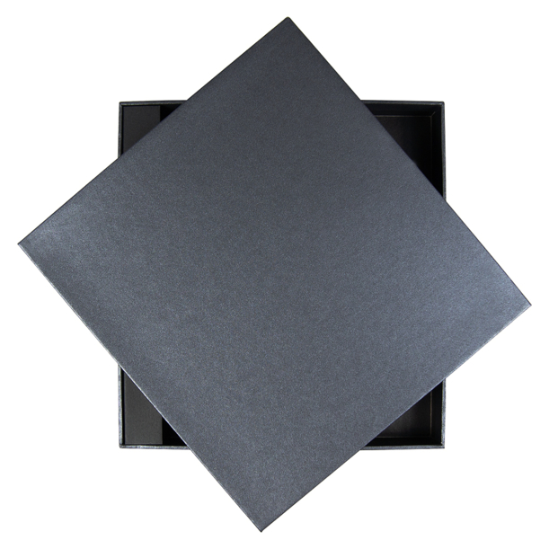 Коробка подарочная, темно-синяя Solution Superior, размер 23,8*22,3*3,7 см (Изображение 4)