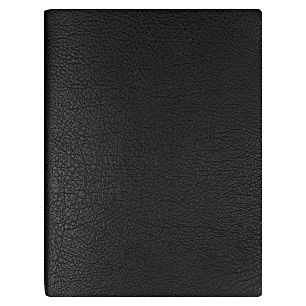 Ежедневник Flexy Foggia Leatherette B5, черный, недатированный, в гибкой обложке  в подарочной коробке (Изображение 6)