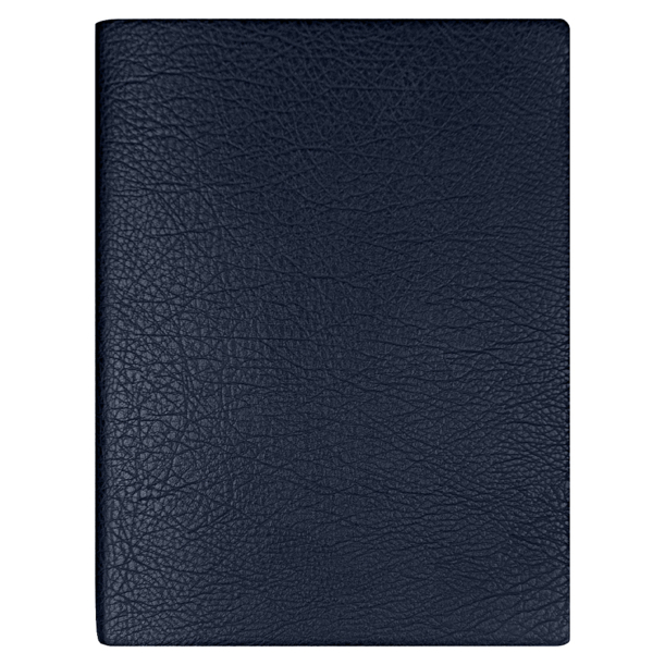 Ежедневник Flexy Foggia Leatherette B5, темно-синий, недатированный, в гибкой обложке  в подарочной коробке (Изображение 5)