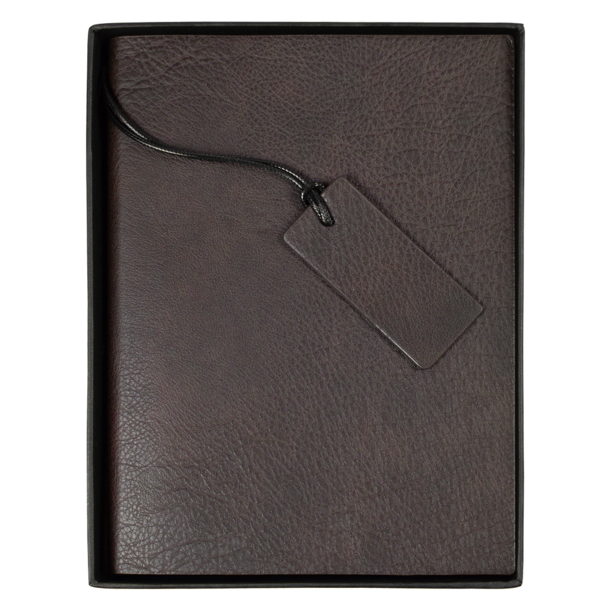 Ежедневник Flexy Foggia Leatherette B5, коричневый, недатированный, в гибкой обложке  в подарочной коробке (Изображение 2)