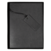 Ежедневник Flexy Foggia Leatherette Print Sample Национальный олимпийский комитет B5, черный, недатированный, в гибкой обложке  в подарочной коробке (Изображение 5)