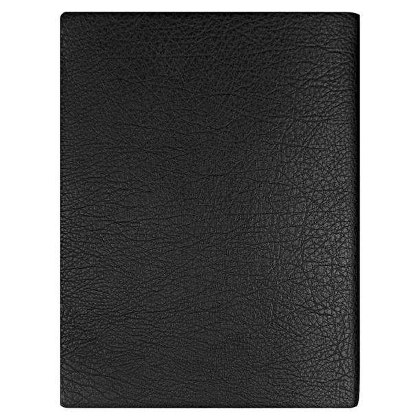 Ежедневник Flexy Foggia Leatherette Print Sample Национальный олимпийский комитет B5, черный, недатированный, в гибкой обложке  в подарочной коробке (Изображение 7)