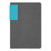 Ежедневник Flexy Star Sivilia Grey Edition Color А5 серо-голубой, недатированный в гибкой обложке (Изображение 3)
