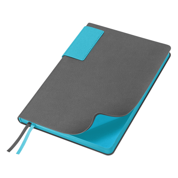 Ежедневник Flexy Star Sivilia Grey Edition Color А5 серо-голубой, недатированный в гибкой обложке (Изображение 1)