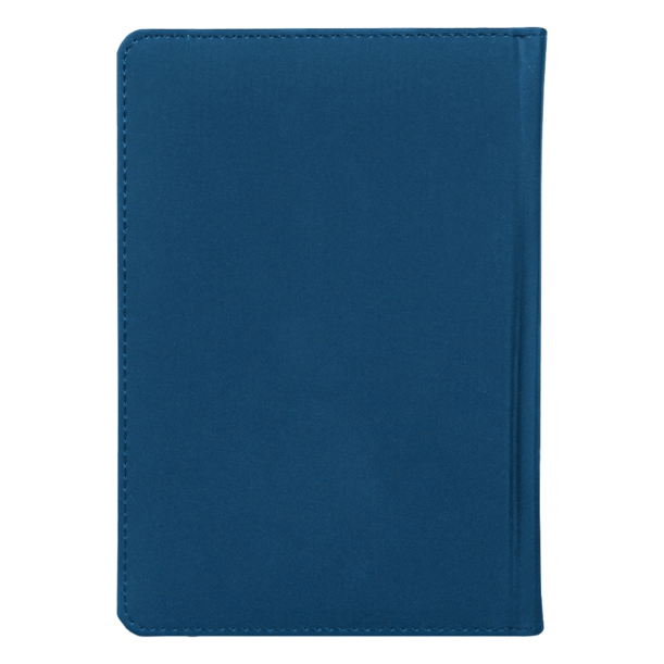 Ежедневник полудатированный Classic Soft А5, темно-синий, в твердой обложке с поролоном (Изображение 3)