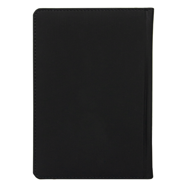 Ежедневник полудатированный Classic Soft А5, черный, в твердой обложке с поролоном (Изображение 2)