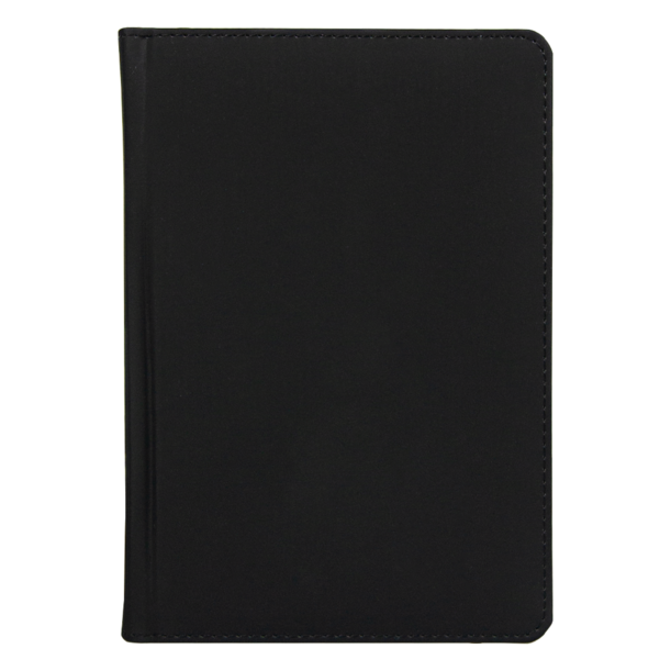 Ежедневник полудатированный Classic Soft А5, черный, в твердой обложке с поролоном (Изображение 3)