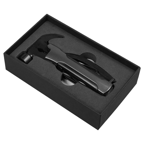 Мультитул Tools Hummer, черный,  в подарочной коробке (Изображение 3)