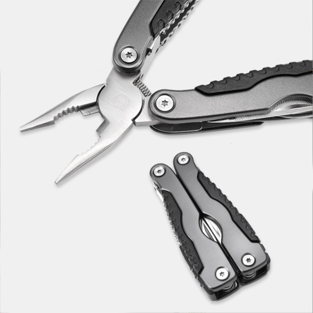 Мультитул Tools Hann (мультиинструмент) 11 в 1 в подарочной коробке, темно-серый (Изображение 5)