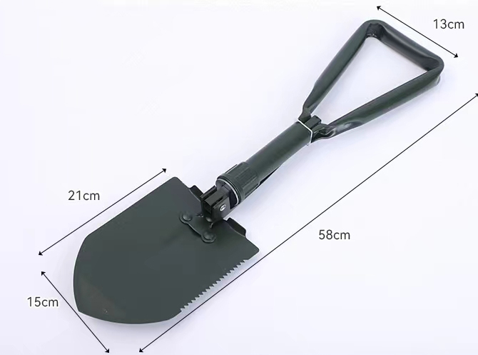 Лопата складная Tools Sheffield в чехле, черная (Изображение 7)