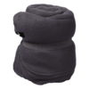 Плед дорожный флисовый Comfort Travel Blanket Warm, темно-серый, размер 152*127 см (Изображение 5)