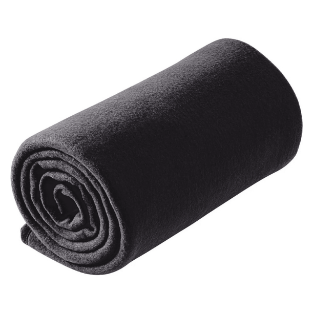 Плед дорожный флисовый Comfort Travel Blanket Warm, темно-серый, размер 152*127 см (Изображение 1)