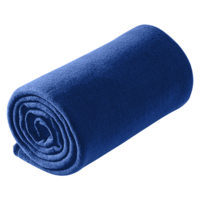 Плед дорожный флисовый Comfort Travel Blanket Warm, синий, размер 152*127 см