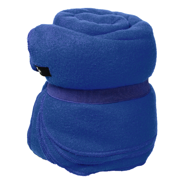 Плед дорожный флисовый Comfort Travel Blanket Warm, синий, размер 152*127 см (Изображение 5)