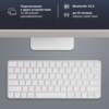 Беспроводная клавиатура Air Keyboard для MAC, Windows, 500 мАч, алюминий, белый, Deppa (Изображение 3)