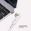 Адаптер USB-С - USB-C, магнитный, белый, Deppa (Изображение 3)