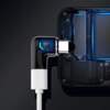 Адаптер USB-С - USB-C, магнитный, белый, Deppa (Изображение 4)