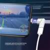 Адаптер USB-С - USB-C, магнитный, белый, Deppa (Изображение 5)