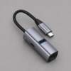 USB-хаб 3 в 1 USB-C - USB-A3.0 + USB-C PD100Вт + HDMI, серый, Deppa (Изображение 1)